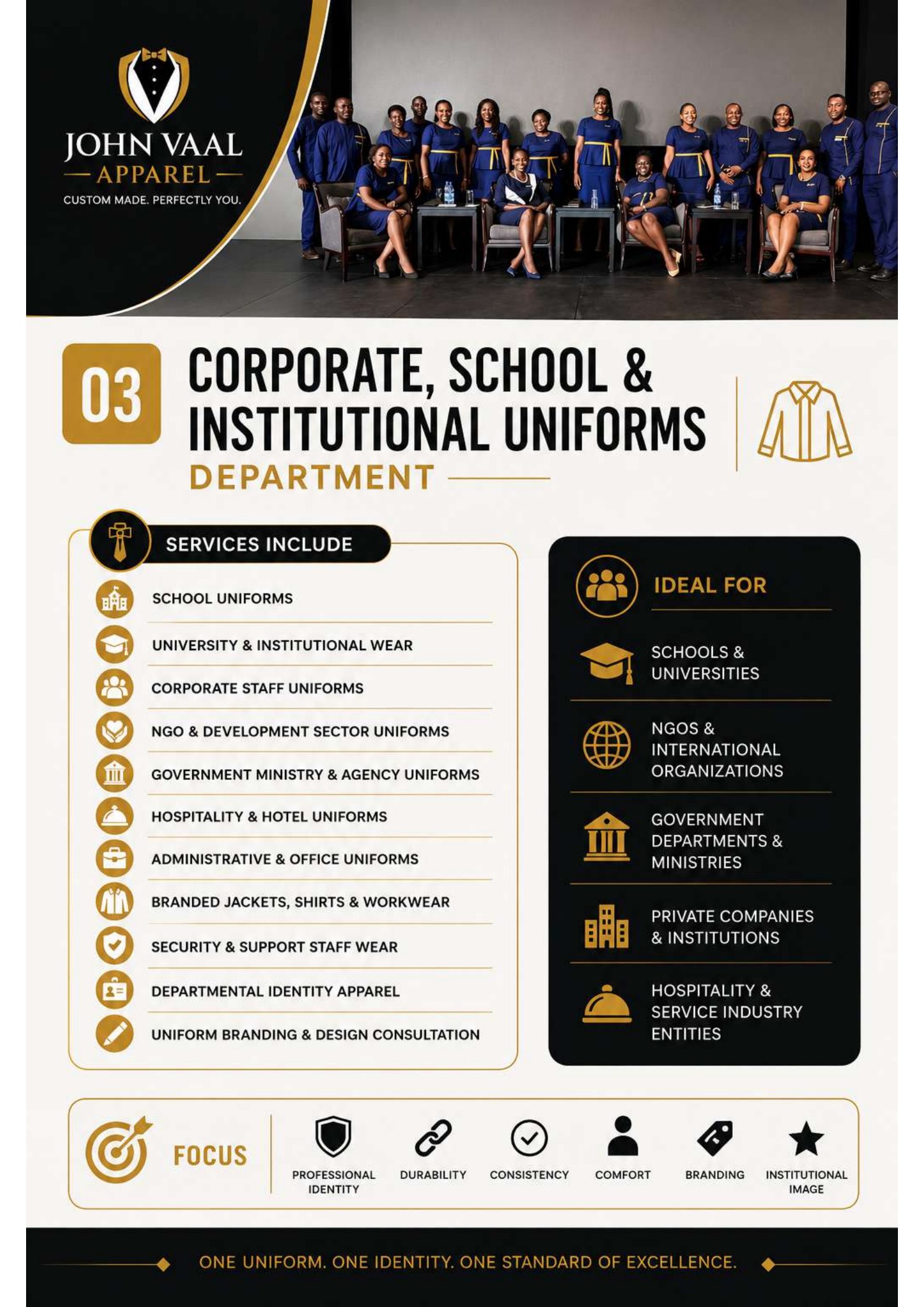 John Vaal Apparel company profile page 13
