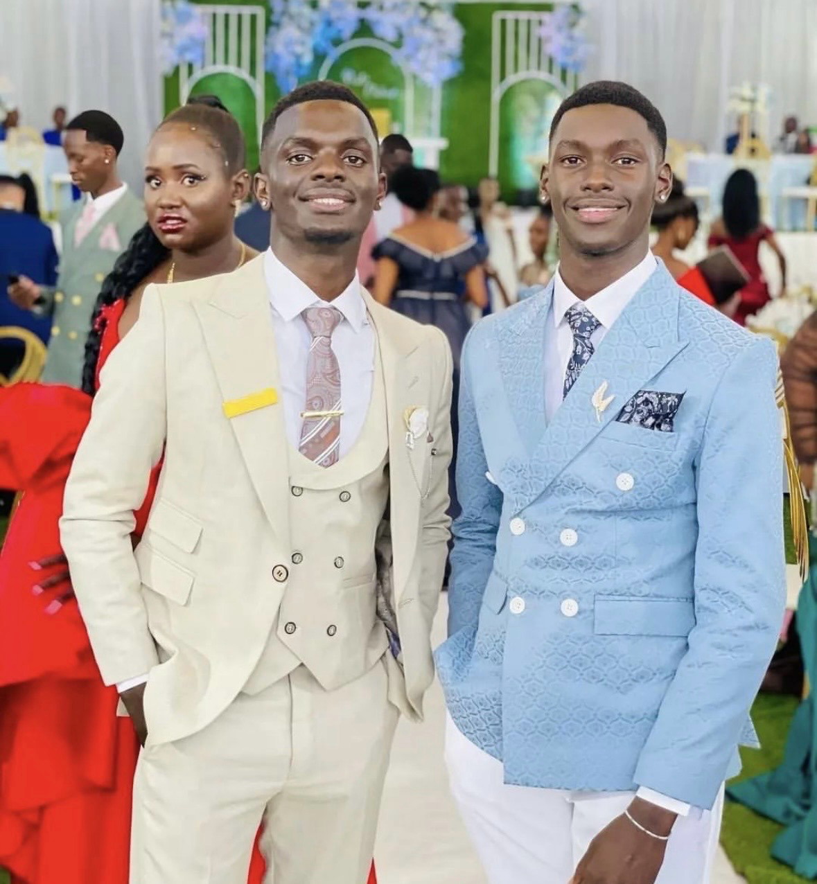 Sky Blue Suits